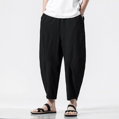 Loose Cotton Summer Pants