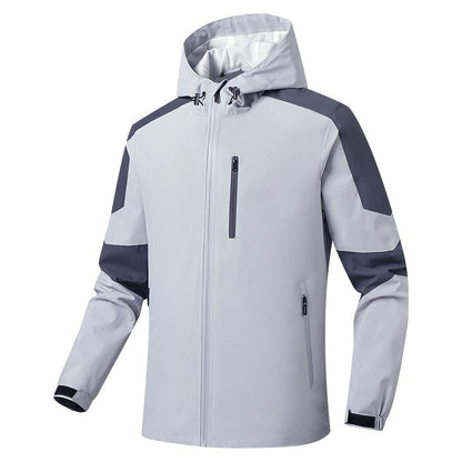 Spring Windproof Hooded Jacket
