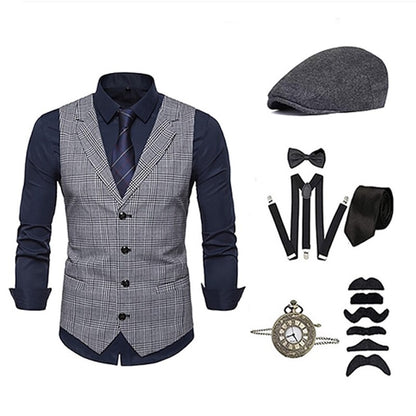 1920s Mafia Masquerade Costume