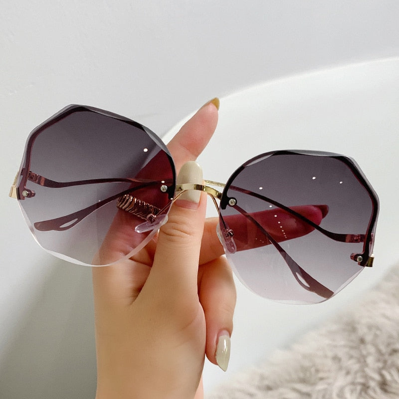 ZUIDID Gradient Round Sunglasses