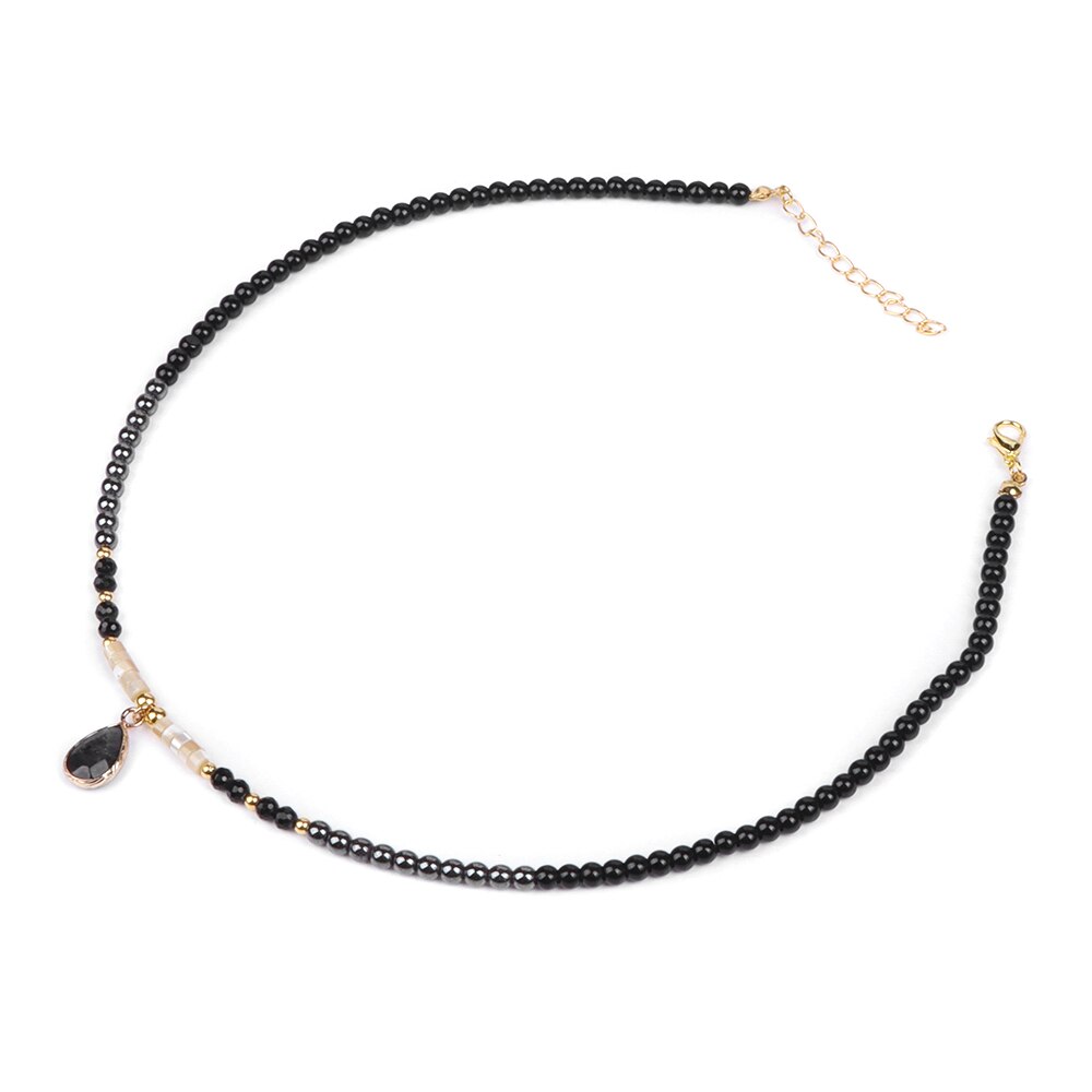 Lava Stone Bead Necklace