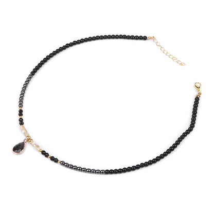 Lava Stone Bead Necklace
