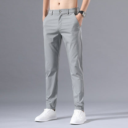 Casual Ice Silk Trousers