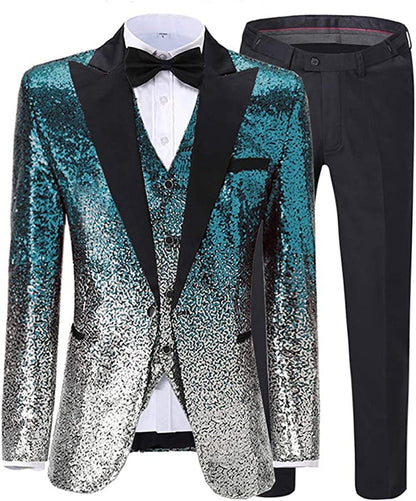 Shiny Sequin Suit