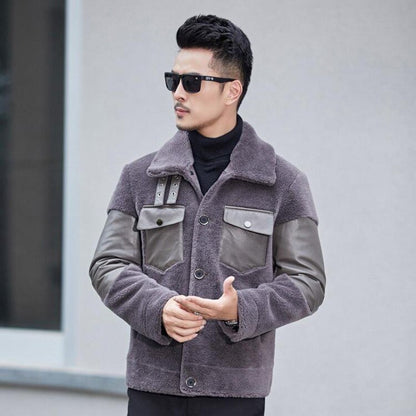 Patchwork Real Fur Jacket