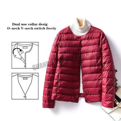 Duck Down O-Neck Jacket