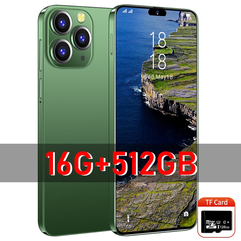 4proMax Smartphones 6.7inch Screen