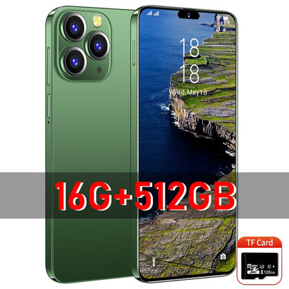 4proMax Smartphones 6.7inch Screen
