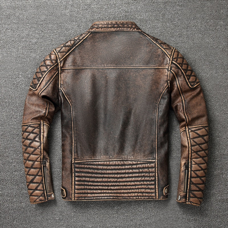 Cowhide Leather Jacket