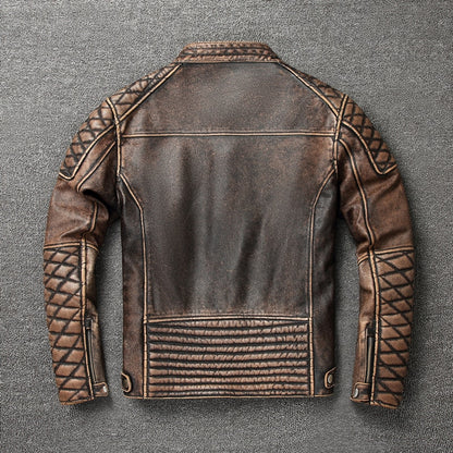 Cowhide Leather Jacket