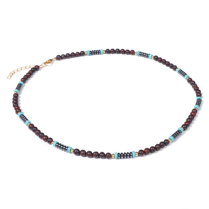Lava Stone Bead Necklace