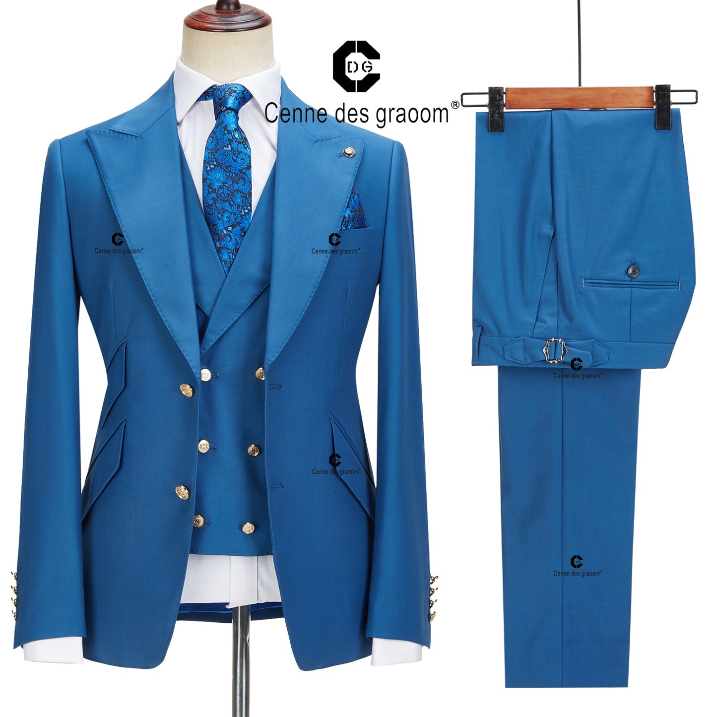 Slim Fit 3 Piece Suit