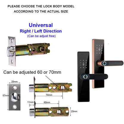 AISUO Bluetooth Fingerprint Smart Door Lock
