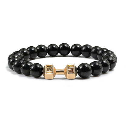 Natural Stone Beaded Bracelet