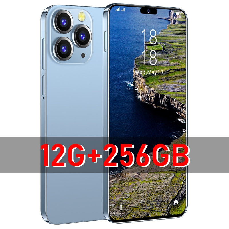 4proMax Smartphones 6.7inch Screen