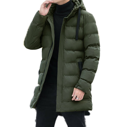 Long Warm Puffer Jacket