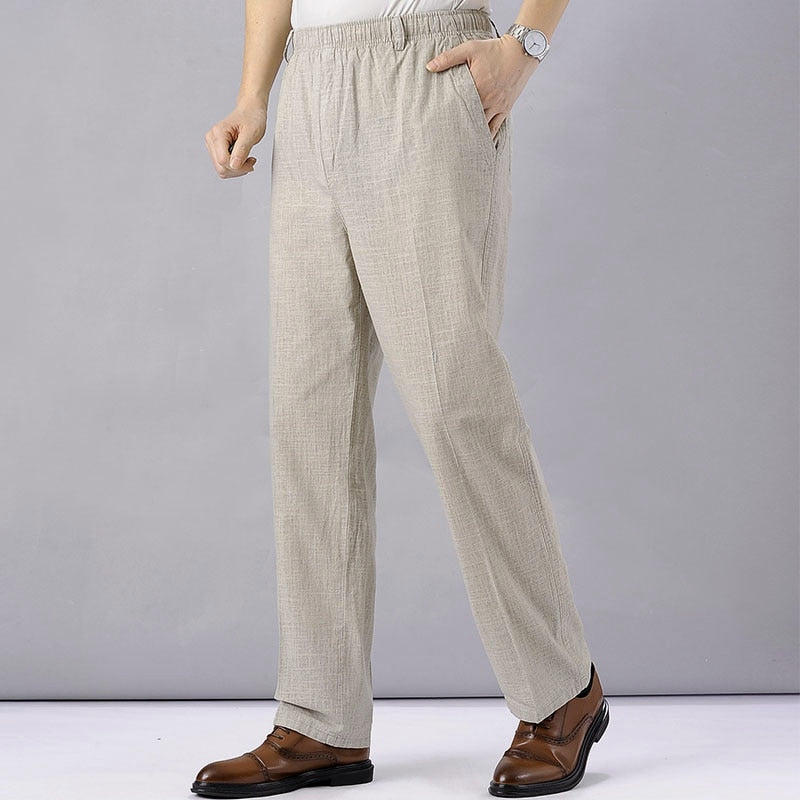 Comfy Linen Business Pants