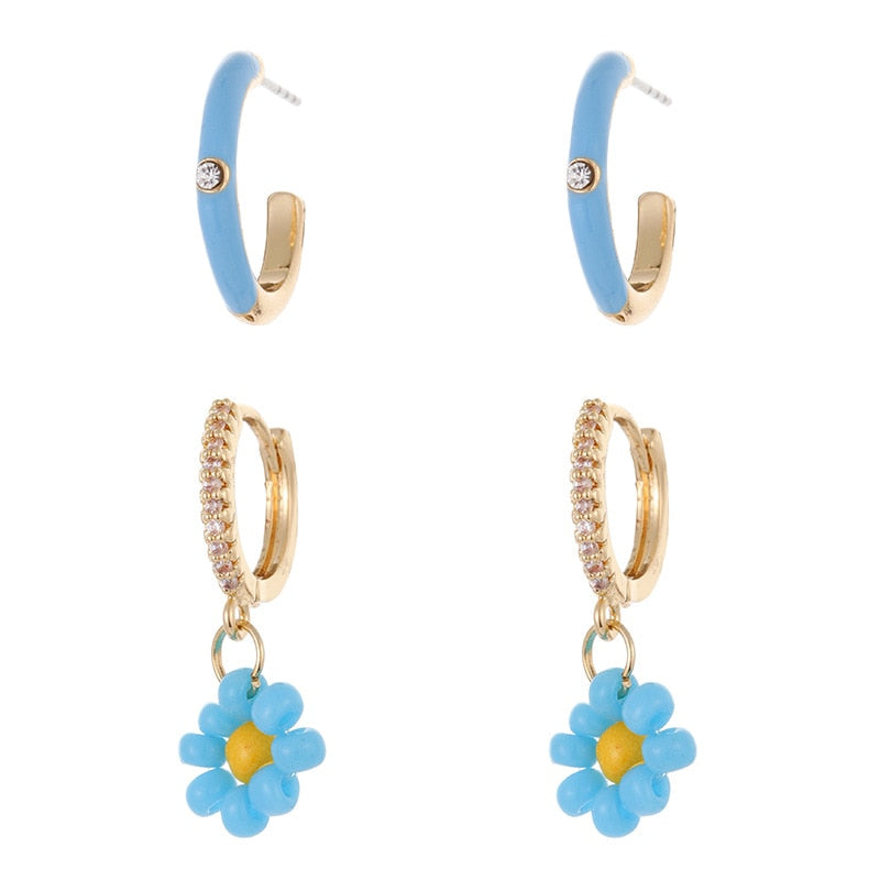 Rhinestone Crystal Earrings