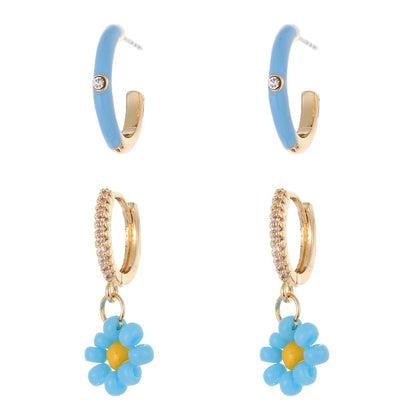Rhinestone Crystal Earrings