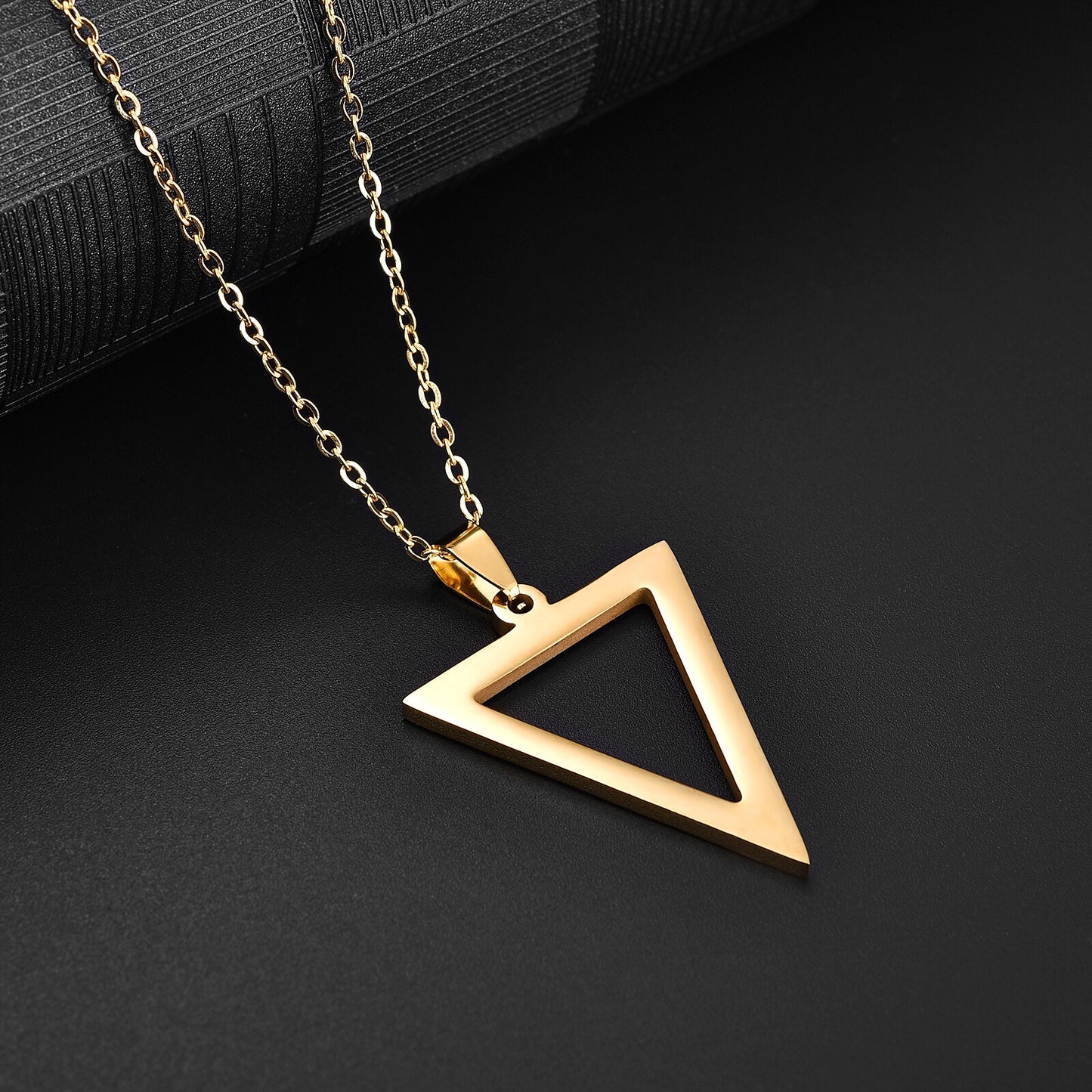 Triangle Pendant Necklace