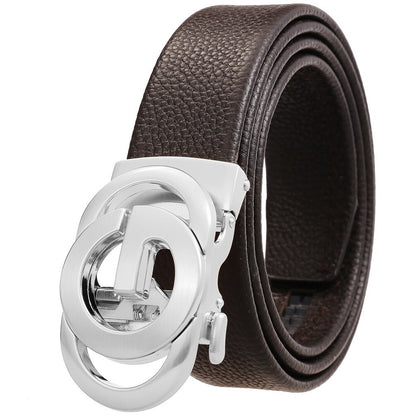 TOPG Leather Business Belt
