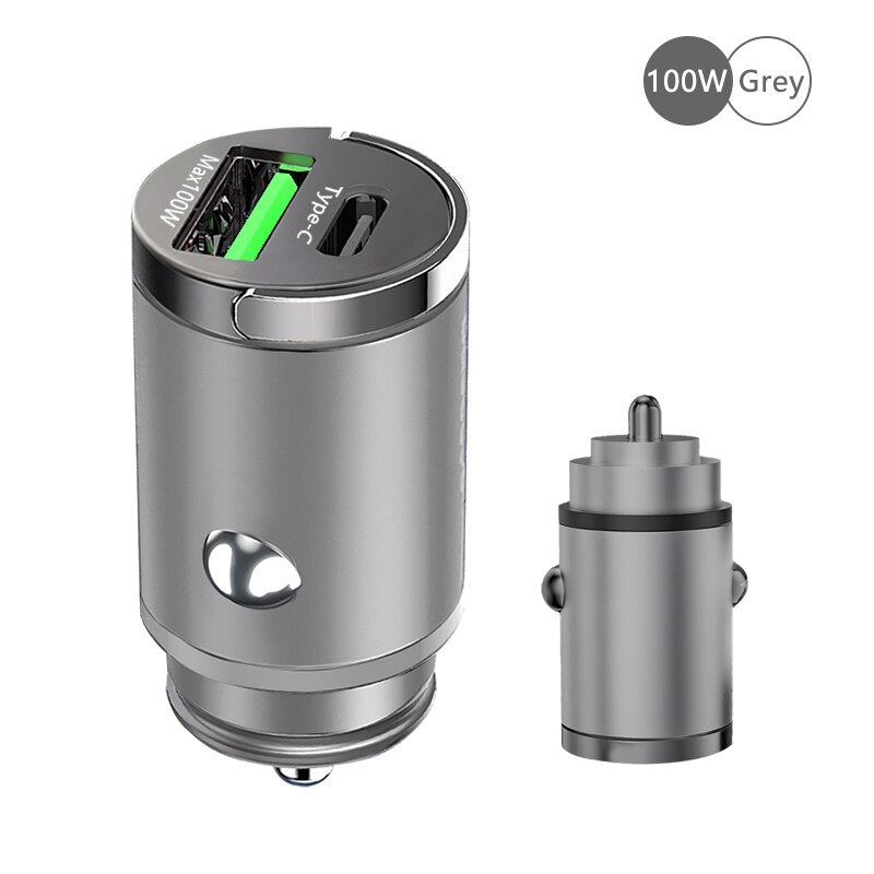 100w Pull Ring Car Charger