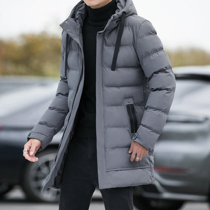 Long Warm Puffer Jacket