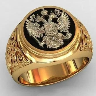 Gold Eagle Luxury Ring