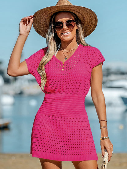 Crochet Cutout Coverup