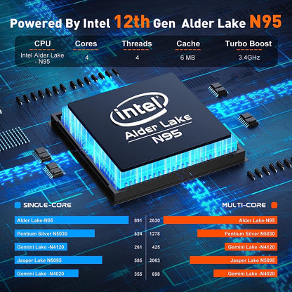 Intel N95 15.6" Laptop