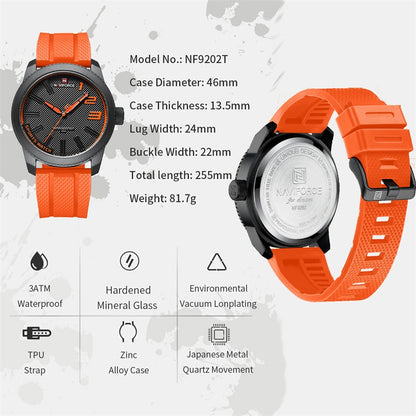 NAVIFORCE Waterproof Sports Watch
