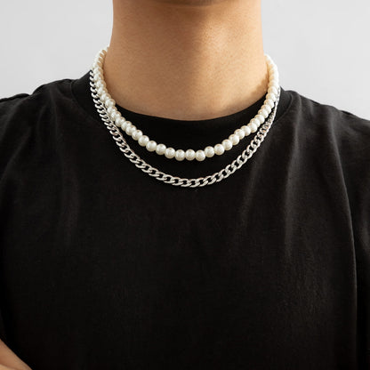 Layered Stainless Steel Choker