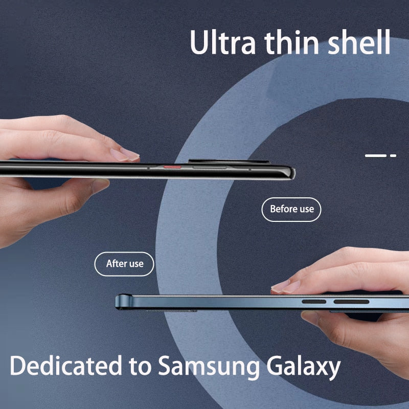 Metal Magnetic Case for Samsung Galaxy