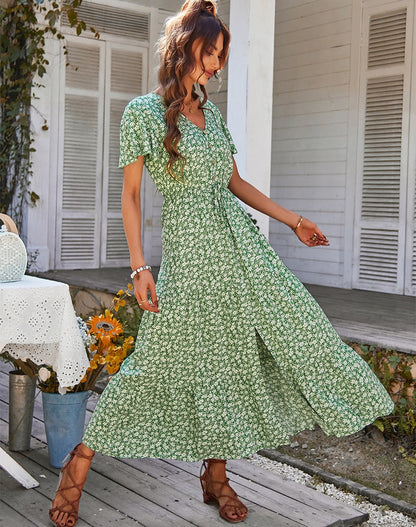 Vintage Floral Dress