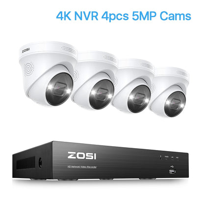 ZOSI 4K PoE Video Surveillance System