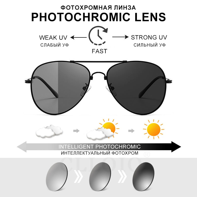 CLLOIO Titanium Alloy Sunglasses