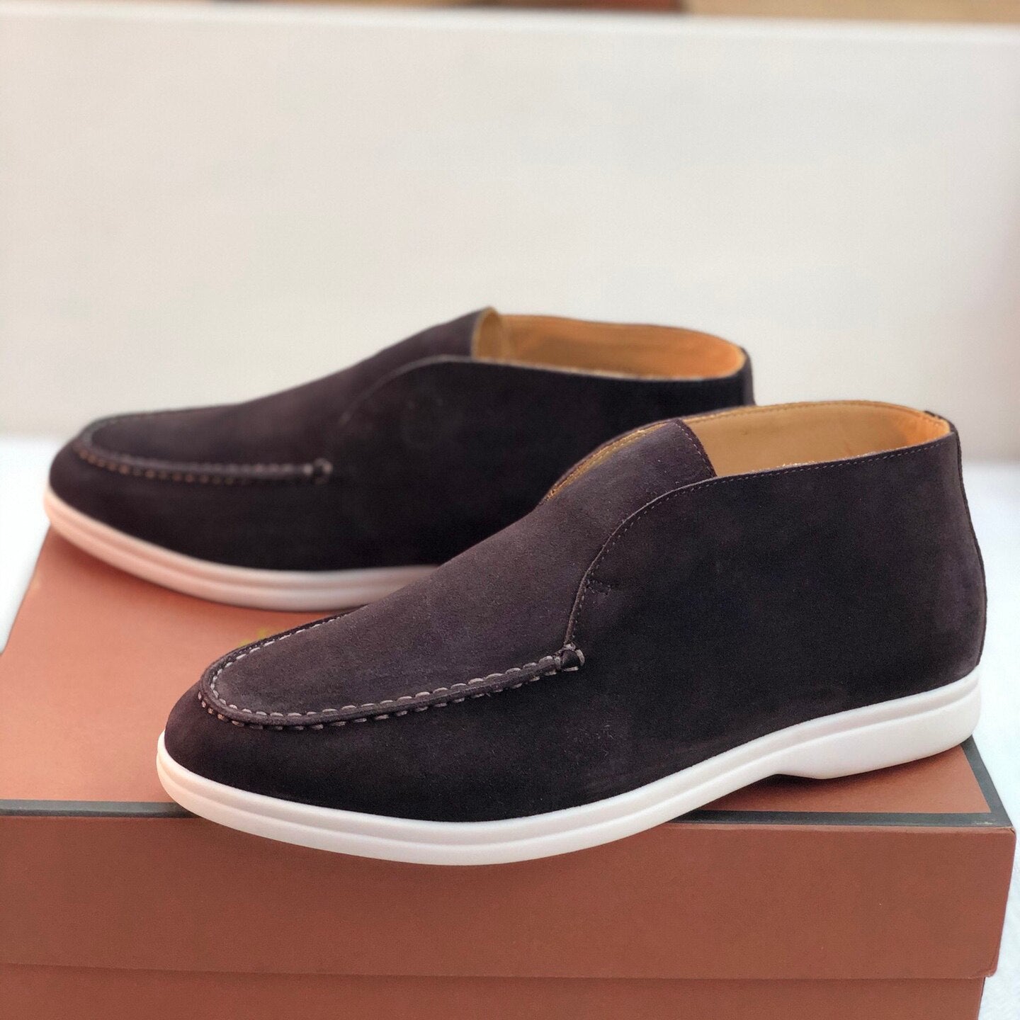 Loro Piana Cow Hide Loafers