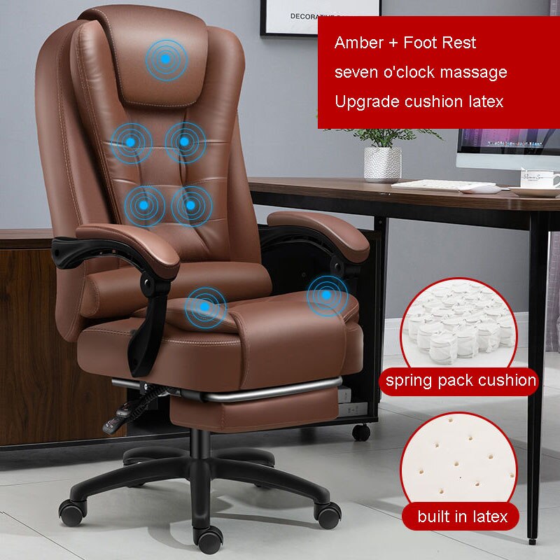 Executive Leather Desk Chair