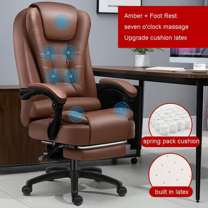 Executive Leather Desk Chair