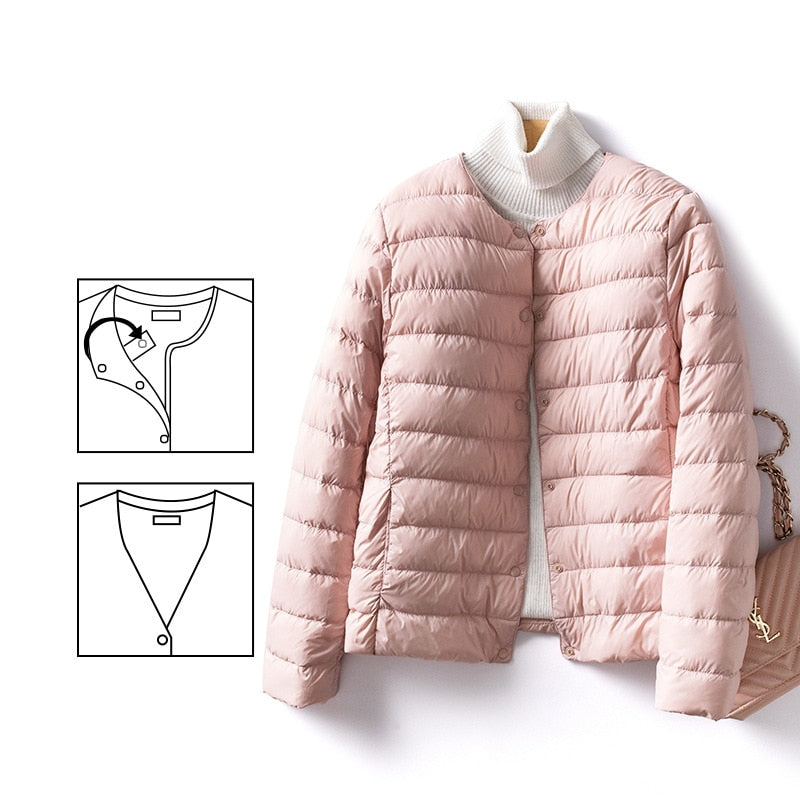 Duck Down O-Neck Jacket