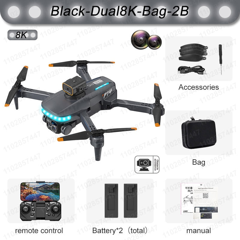 P14 Mini Camera Drone 4k HD