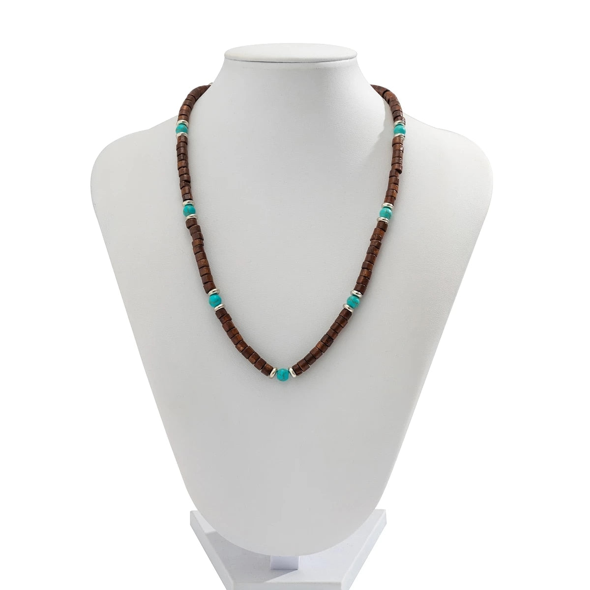 Black/White Soft Clay Bead Choker