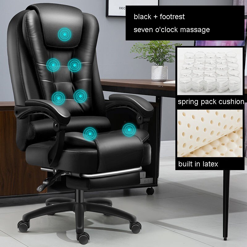 Executive Leather Desk Chair
