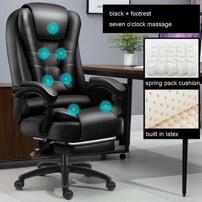Executive Leather Desk Chair