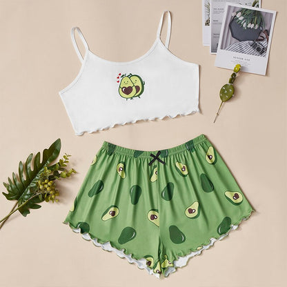 2 Piece Kawaii Sleepwear