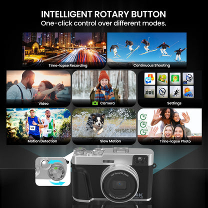 4K Digital Photography Camera