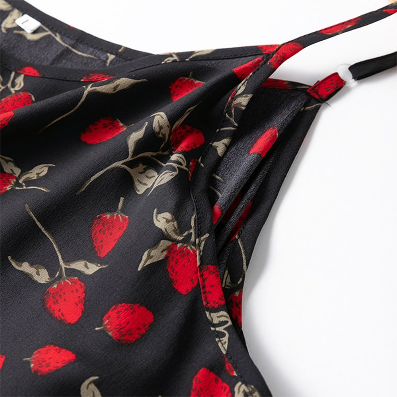 Floral Silk Dress