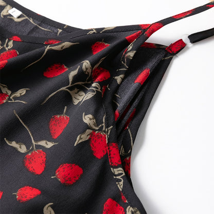 Floral Silk Dress