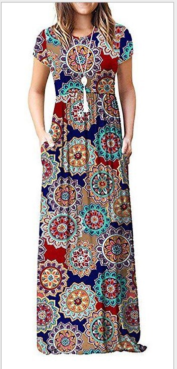 Summer Boho Long Dress