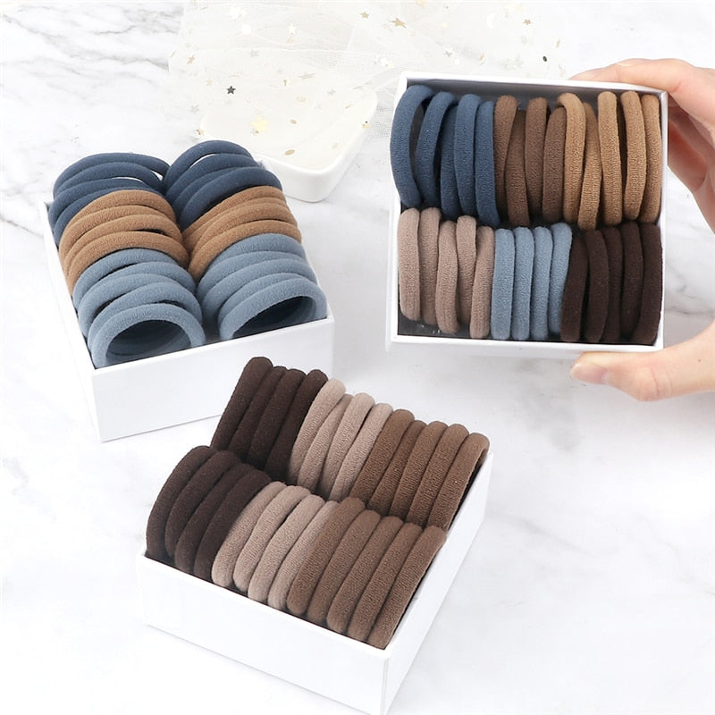 50 Piece Elastic Hair Bands